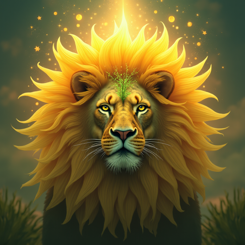 Leo | Purr Like a Lion, Bloom in Quiet Strength.