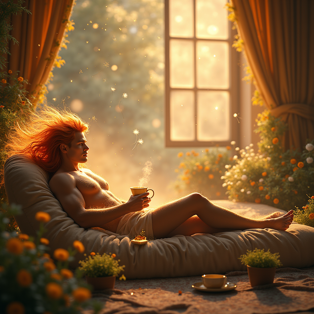 Aries | Shimmering Embers & Cozy Cosmic Naps Await.