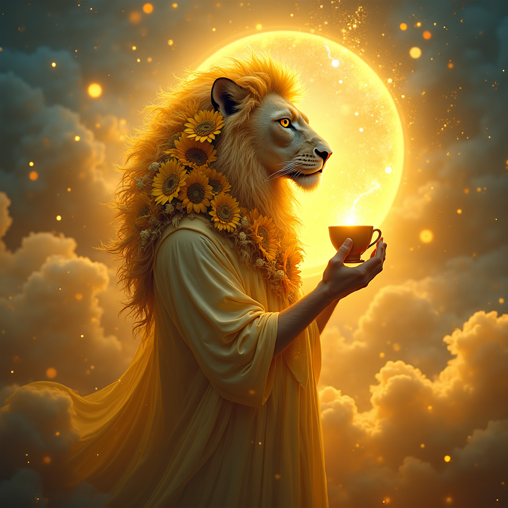 Leo | Sunshine & Secrets: Leo's Sunday Cosmic Bloom