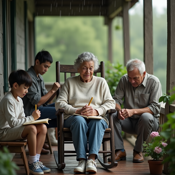 Simple Pleasures, Quiet Moments, Peaceful Rain