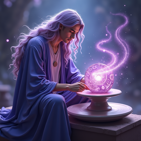 Aquarius | Potter's Wheel & Cosmic Gears Within