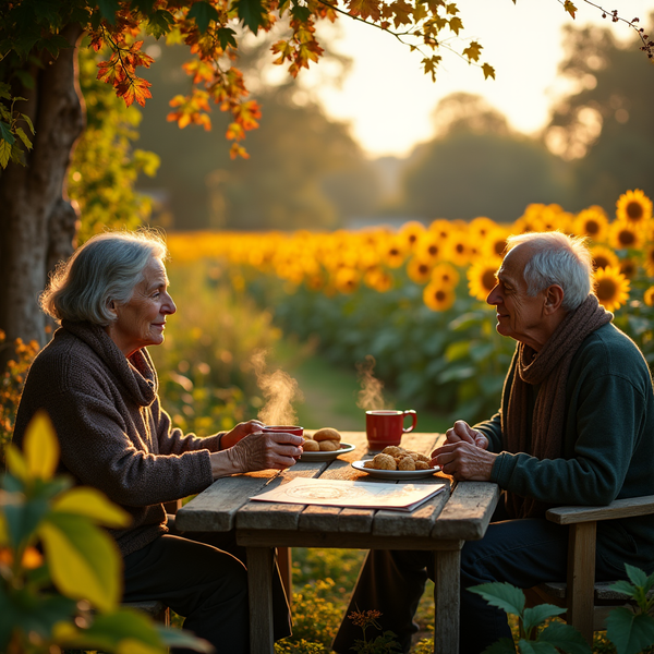 Sunflowers, Seasons, and Grace