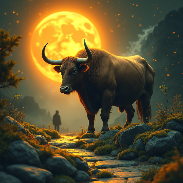 Taurus | Moss & Moonlight: A Taurus Dreamscape Emerges