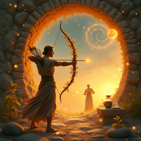 Sagittarius | Sunshine Through Keyholes: Seeds Stirring Below.