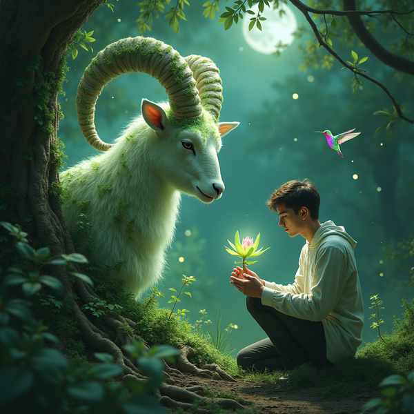 Aries | Quiet Roots, Hummingbird Thoughts, Secret Bloom.