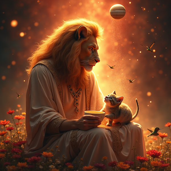 Leo | Lion's Heart, Cosmic Connections & Gentle Weeding